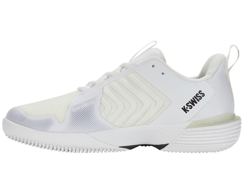 K-Swiss Ultrashot 3 Mens Grass Court Tennis Shoes - White / Black ...