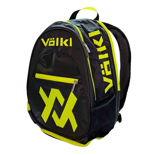 Volkl Tour Tennis Backpack - Black / Neon Yellow