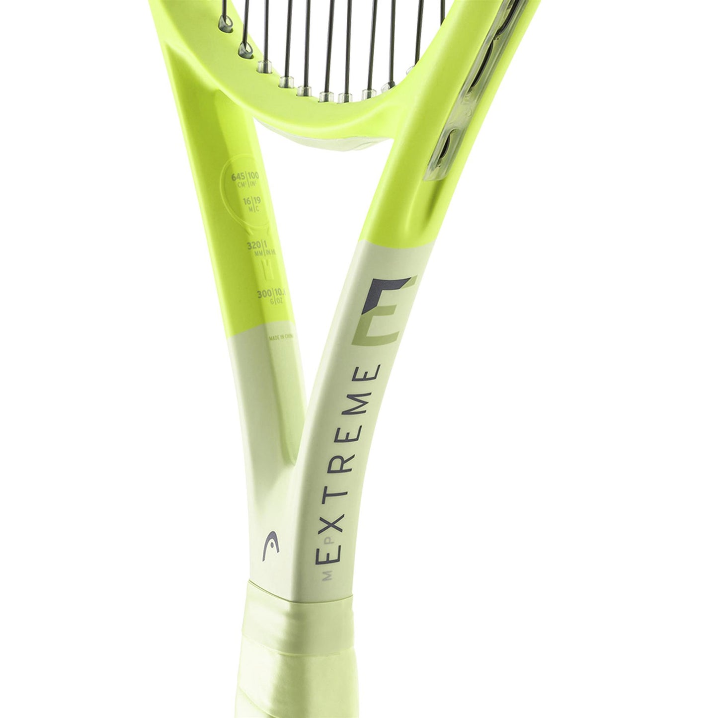 HEAD Extreme MP 2024 Tennis Racket - Green - Neck