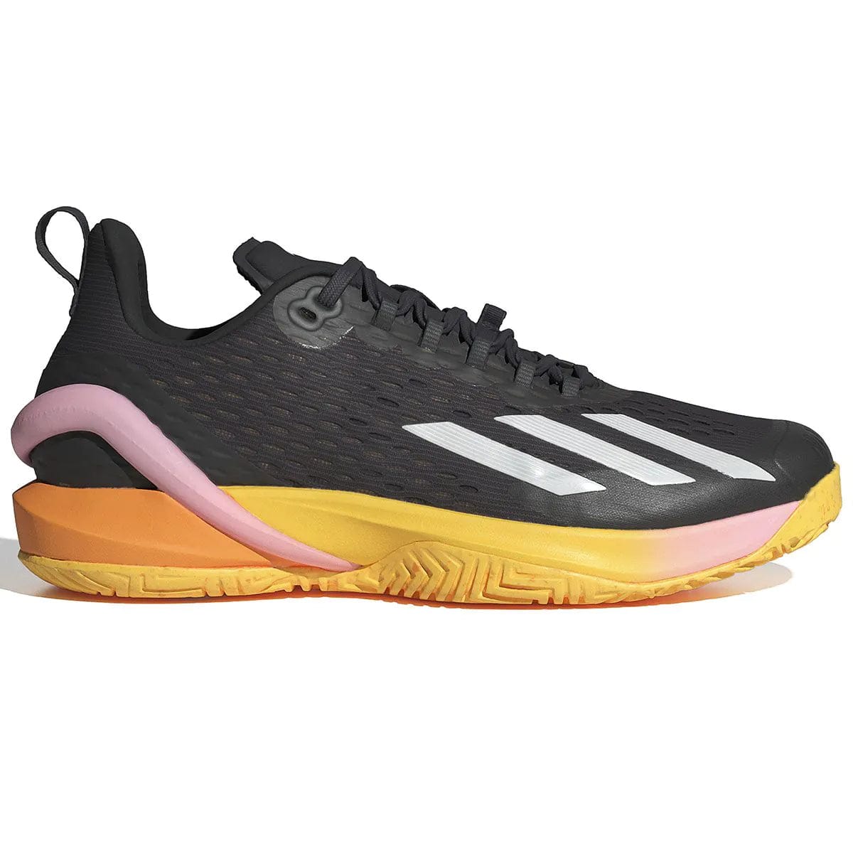 ADIDAS Adizero Cybersonic Mens Tennis Shoes Aurora Black Zero Metallic Spark