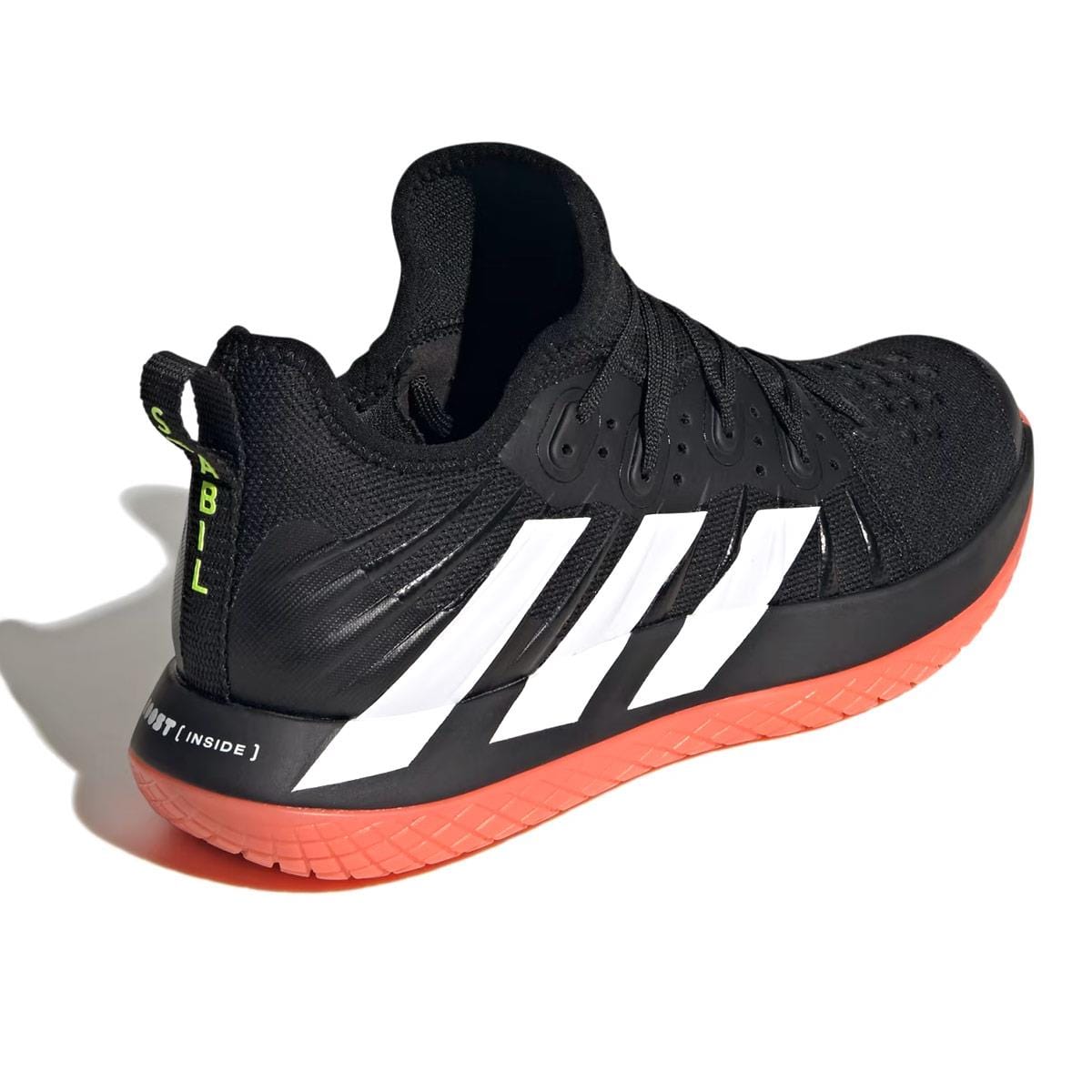 ADIDAS Stabil Next Gen Primeblue Mens Indoor Court Shoes Core Black Red