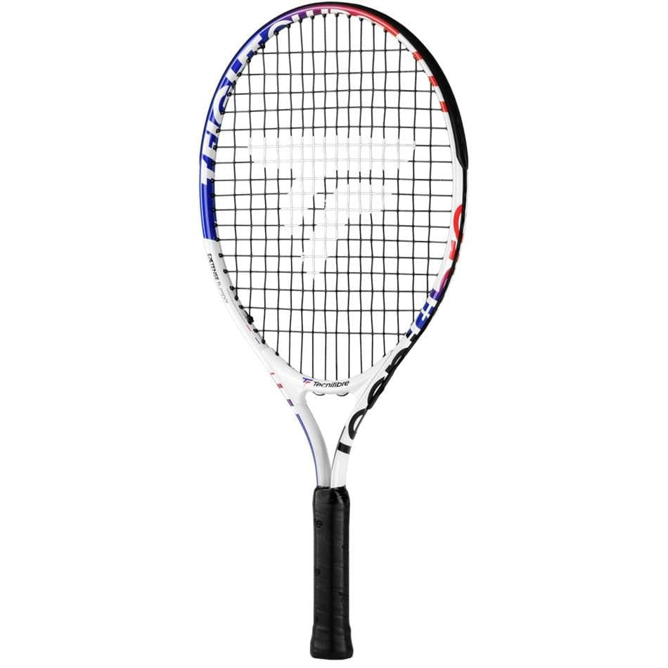 The Tecnifibre T-Fight Club 21 Junior Tennis Racket, designed for young players, is showcased against a white background.