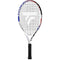 The Tecnifibre T-Fight Club 21 Junior Tennis Racket, designed for young players, is showcased against a white background.