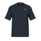 A stylish navy performance tennis T-shirt from HEAD, featuring a small, minimalist logo on the left chest. Made with moisture-transfer microfiber, this shirt has short sleeves and a round neckline for maximum comfort.