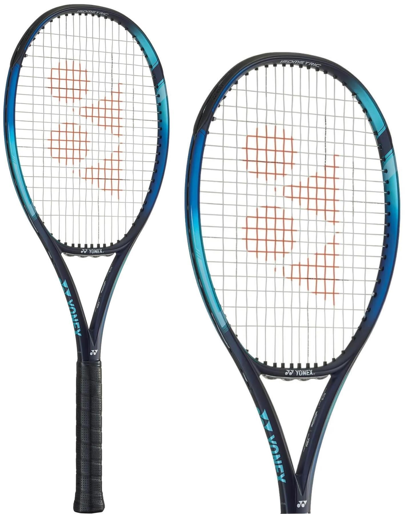 Yonex EZONE Feel Tennis Racket - Sky Blue (Strung) — Tennis HQ
