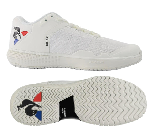 Le Coq Sportif Futur LCS T01 All Court Tennis Shoes White Tennis HQ