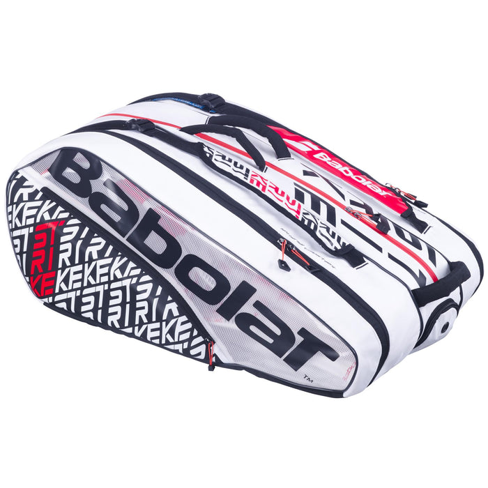 Babolat RH12 Pure Strike 12 Racket Tennis Bag White Black