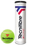 Tecnifibre X-ONE Tennis Balls - 4 Ball Tube