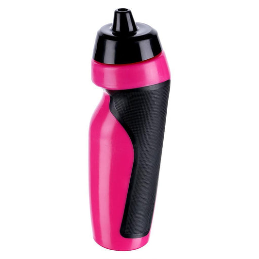 Introducing the Precision Sport 600ml Water Bottle in pink, brought to you by the reputable brand Precision. This stylish and functional bottle boasts a high-grip rubber texture and a convenient spout lid. Rest assured, it is also BPA-free for your peace of mind.