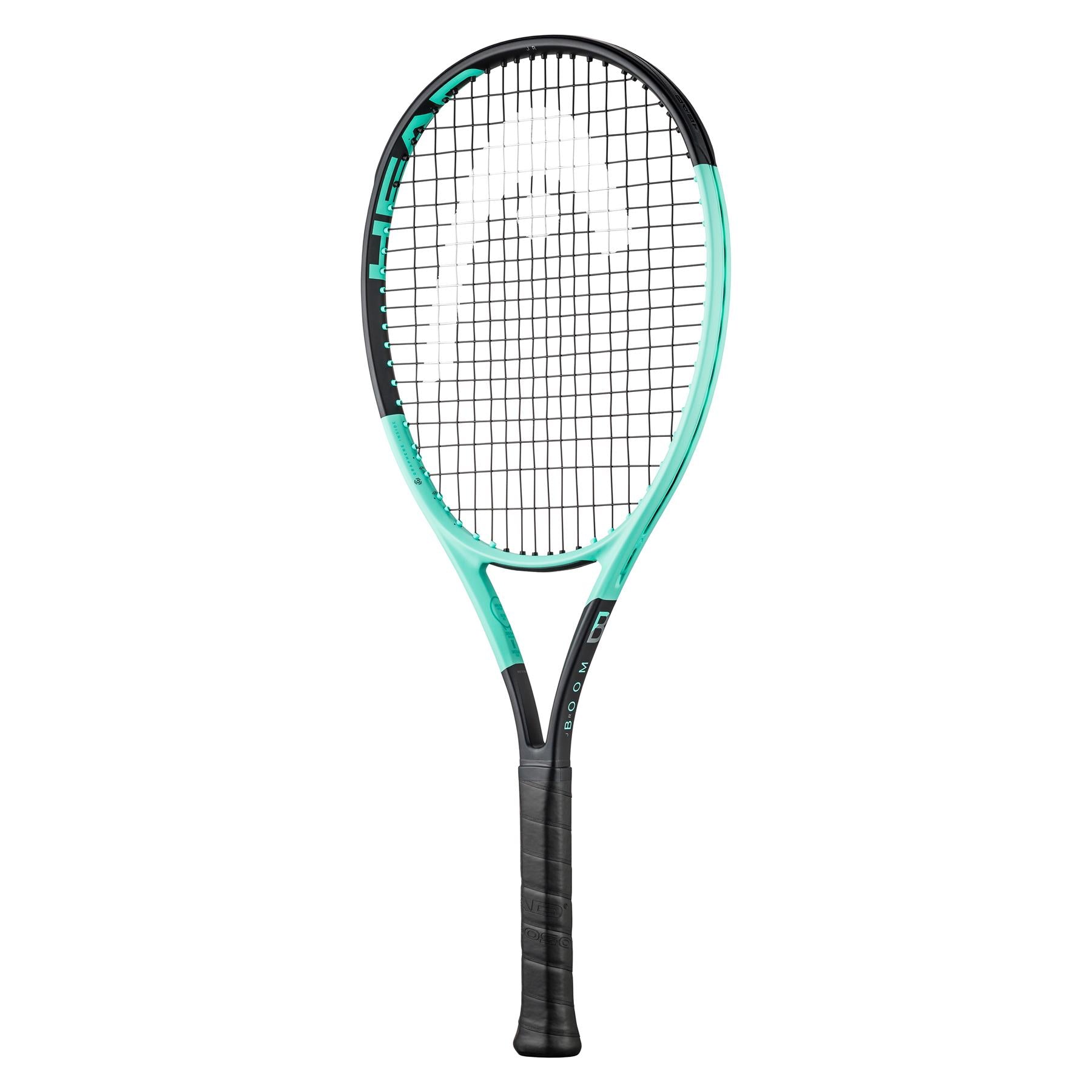 HEAD Boom Junior 25 2024 Tennis Racket - Black / Mint - Angle