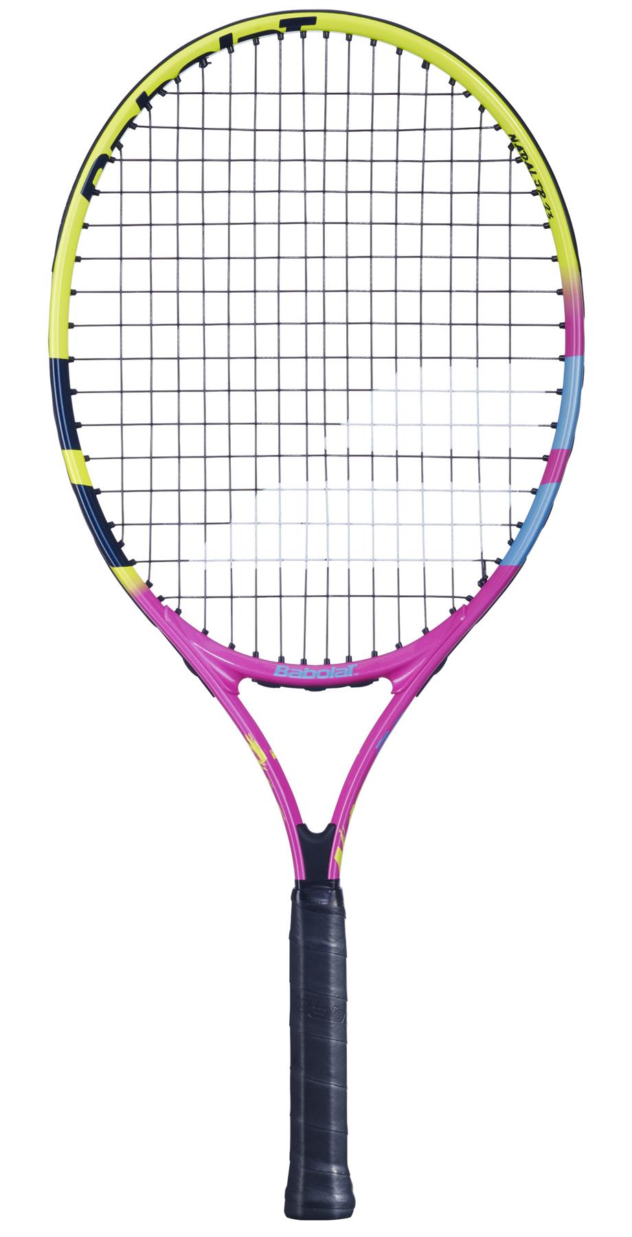 Babolat Nadal Junior 23 Tennis Racket Pink Yellow Tennis HQ