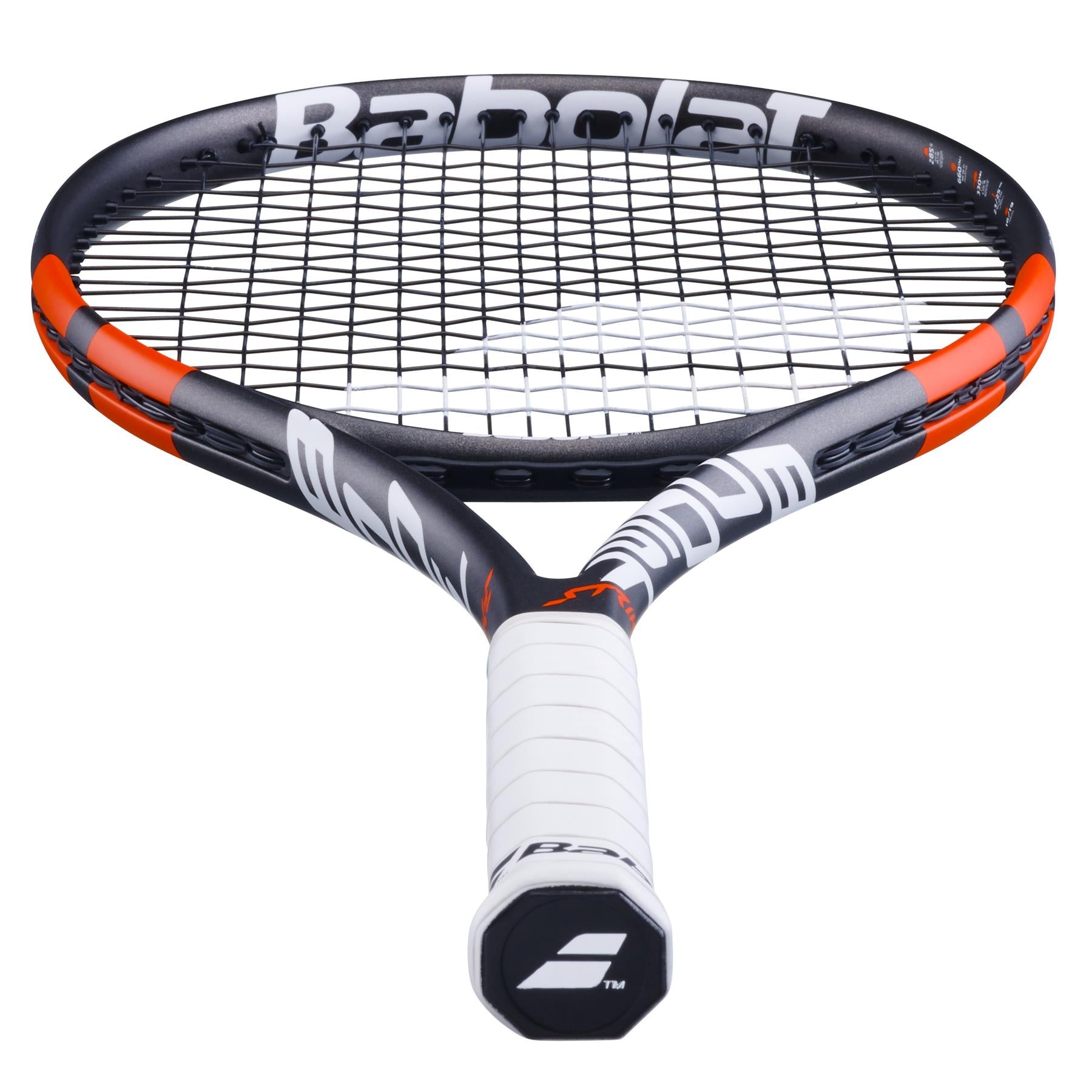 Babolat Boost Strike 2024 Tennis Racket - Grey / Red - Cap