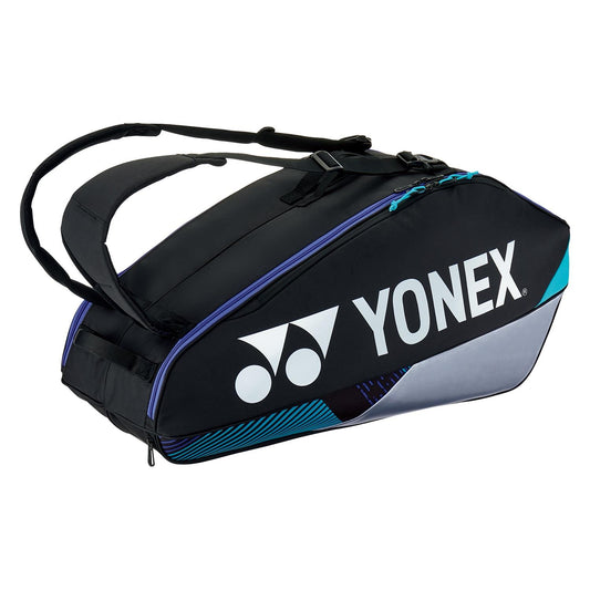 Yonex 92426EX 6 Racket Pro Tennis Bag - Black / Silver