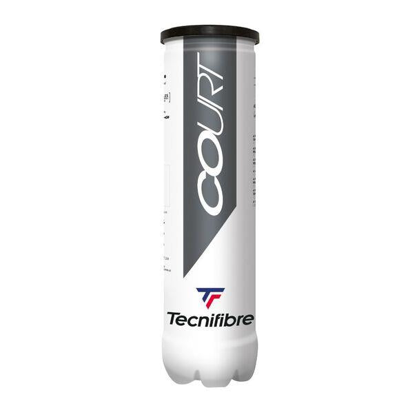 Tecnifibre Court Tennis Balls - 4 Ball Tube - Tube