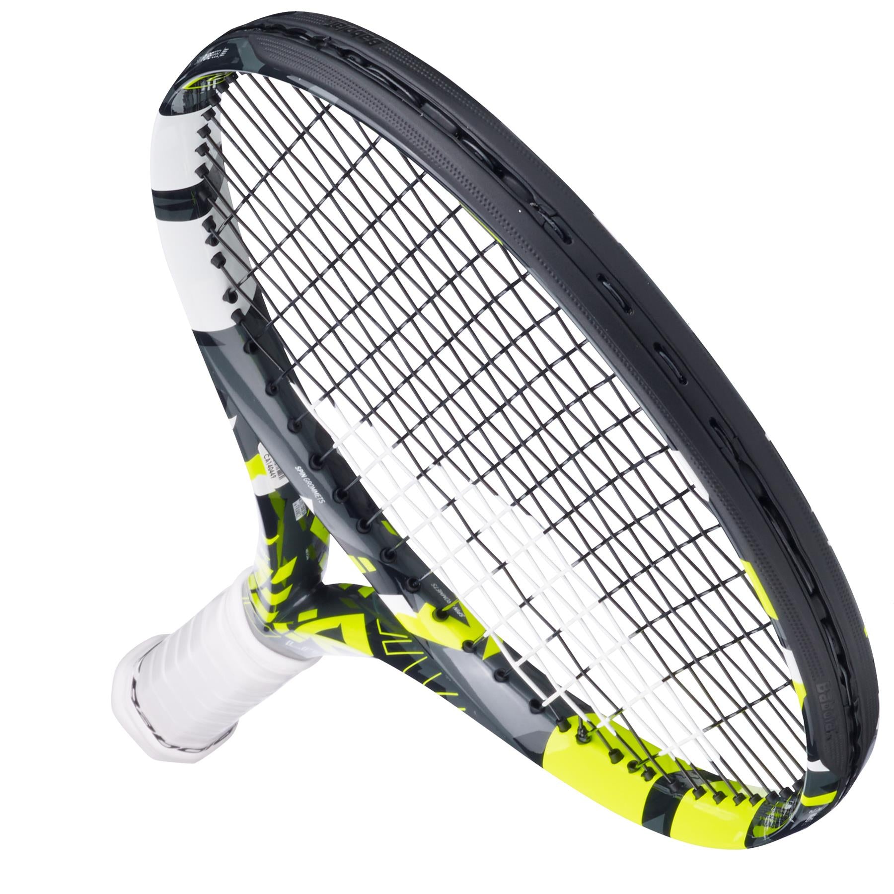 Babolat Pure Aero Lite 2023 Tennis Racket Grey Yellow Strung