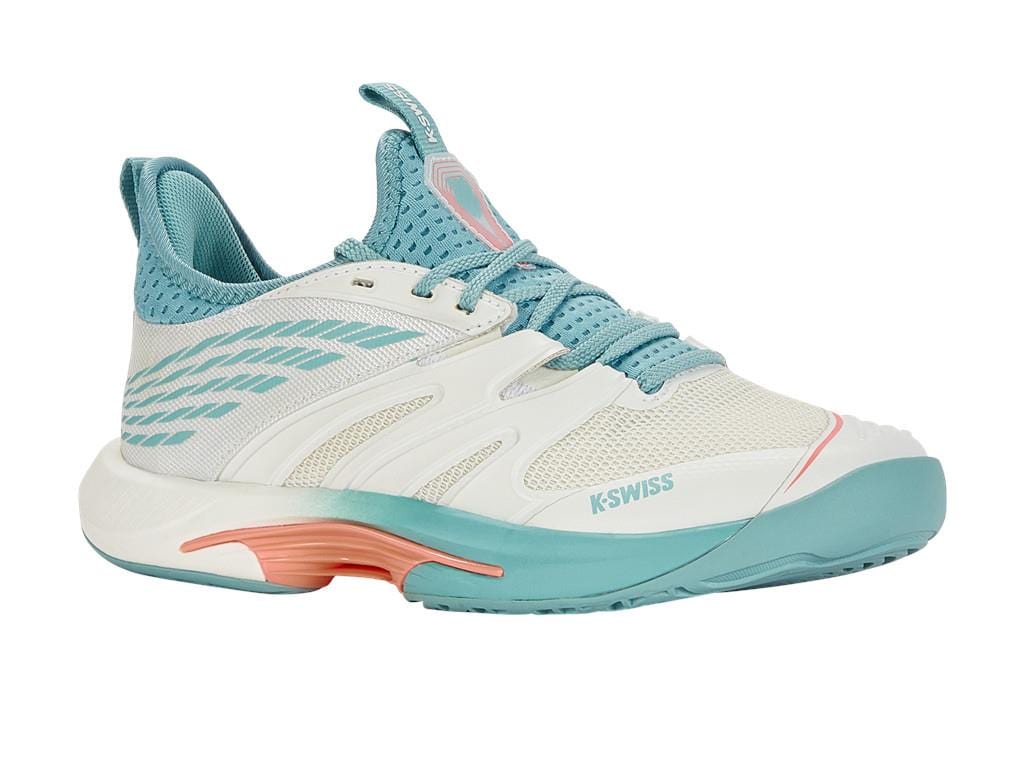 K-Swiss Speedtrac Womens Tennis Shoes - White / Nile Blue / Desert Flo ...