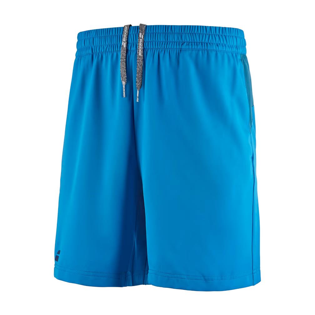 Babolat Play Mens Tennis Shorts Blue Aster