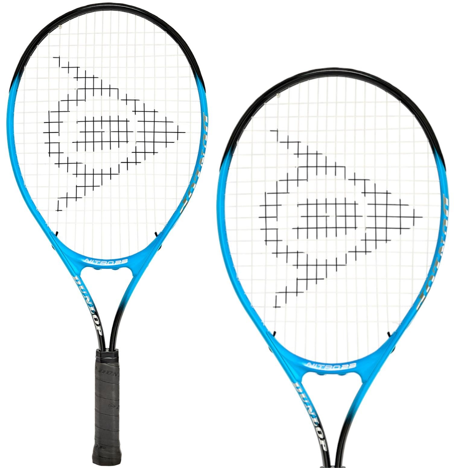 Dunlop Nitro Junior 23 Tennis Racket - Blue / Black