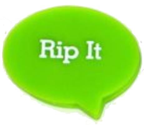 A vibrant green speech bubble with "Rip It" in white text captures the lively energy of the Karakal Fun Dampener.