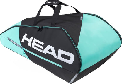 HEAD Tour Team 9R Supercombi 9 Racket Tennis Bag - Black / Mint